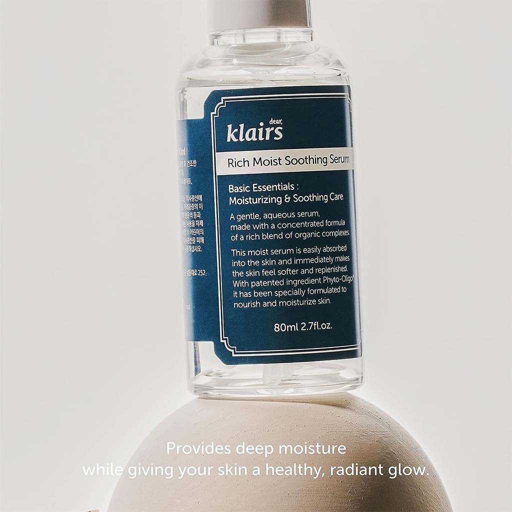 Dear Klairs Rich Moist Unscented Moisturizing & Soothing Facial Serum 80ml - Easy Pharmacy LLC