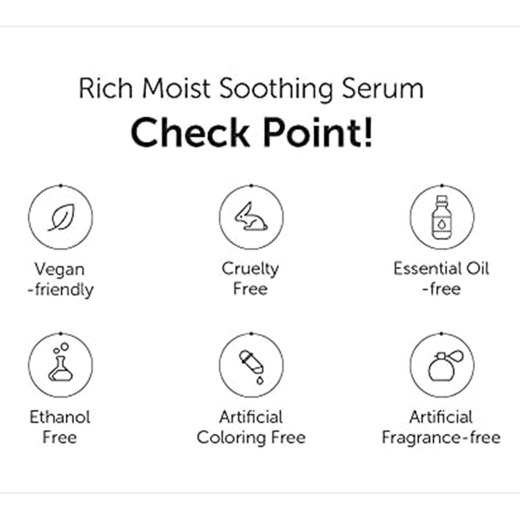 Dear Klairs Rich Moist Unscented Moisturizing & Soothing Facial Serum 80ml - Easy Pharmacy LLC