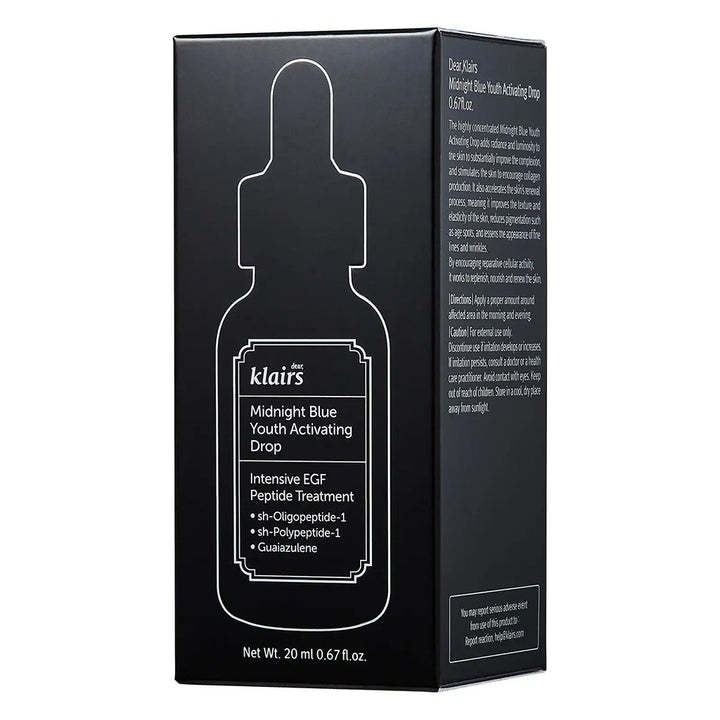 Dear Klairs Midnight Blue Youth Activating Facial Drop 20ml - Easy Pharmacy LLC