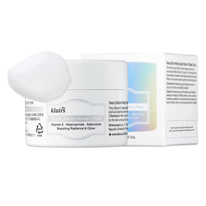 Dear Klairs Freshly Juiced Vitamin E Radiance Booster Face Mask 15ml - Easy Pharmacy LLC