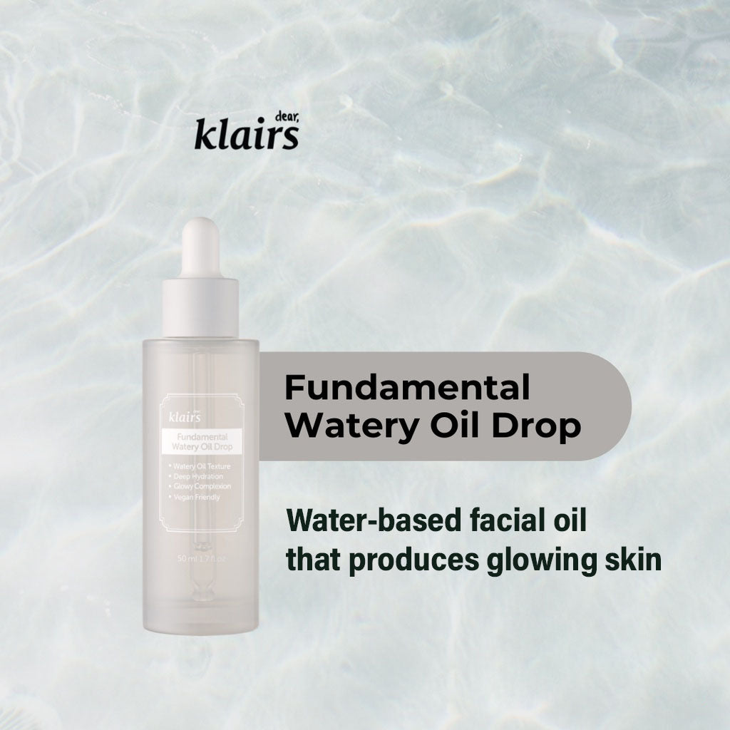 Dear Klairs Fundamental Deep Hydration Watery Oil Drop Serum With Antioxidants 50ml - Easy Pharmacy LLC