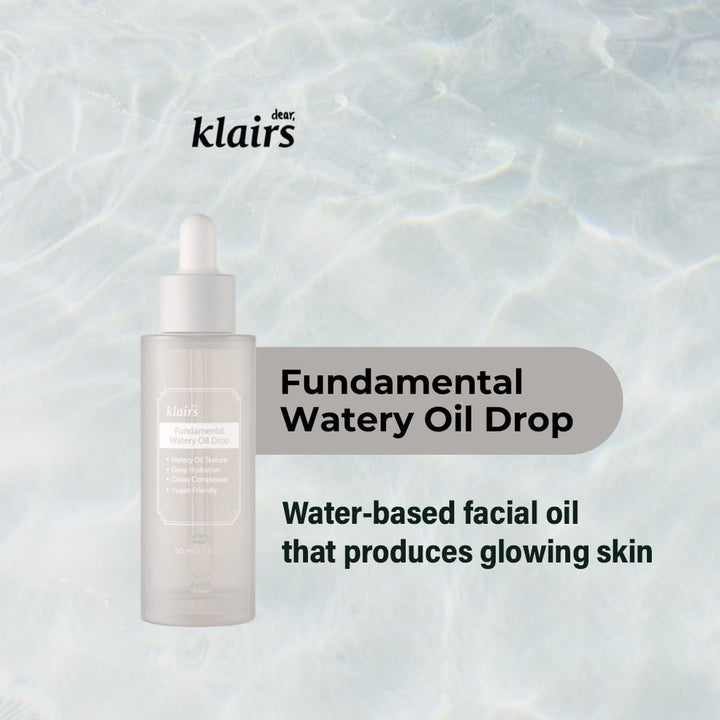 Dear Klairs Fundamental Deep Hydration Watery Oil Drop Serum With Antioxidants 50ml - Easy Pharmacy LLC