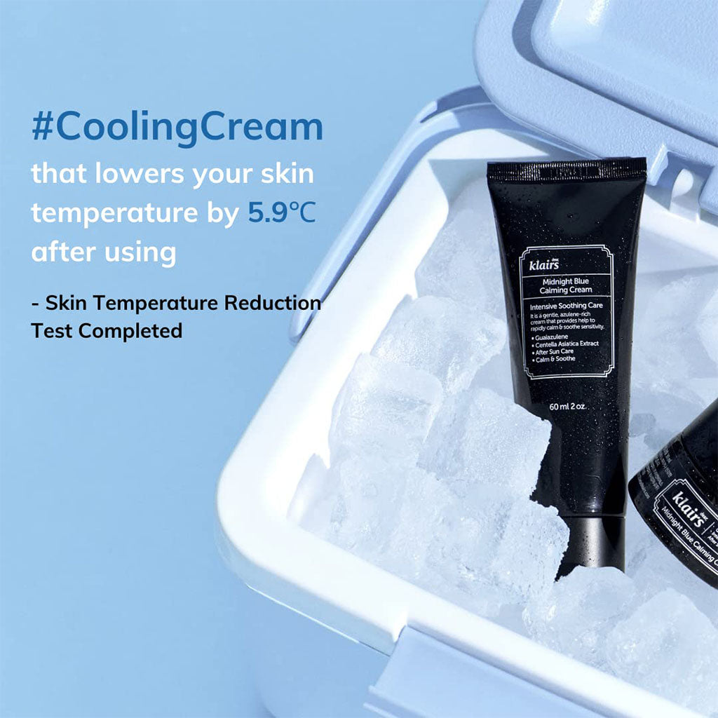Dear Klairs Midnight Blue Intensive Soothing Care Calming Cream 60ml - Easy Pharmacy LLC