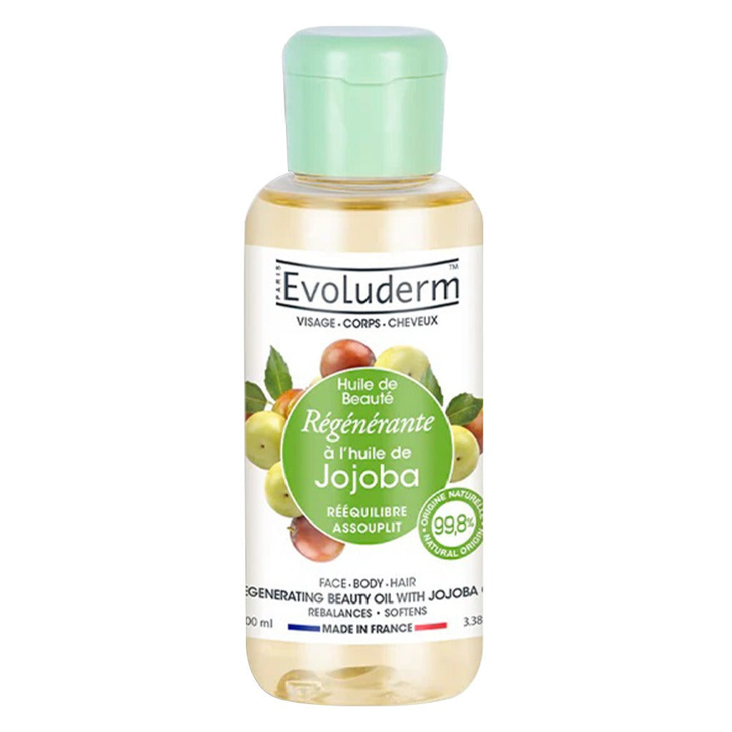 Evoluderm Regenerating Beauty Oil With Jojoba Oil For Face, Body & Hair 100ml - Easy Pharmacy LLC