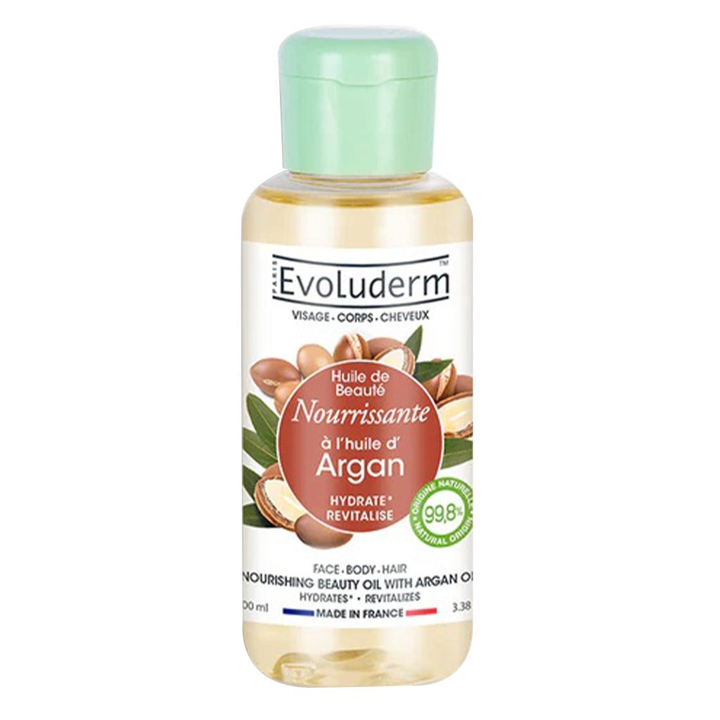 Evoluderm Nourishing Beauty Oil With Argan Oil For Face, Body & Hair 100ml - Easy Pharmacy LLC