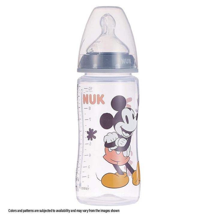 Nuk Disney First Choice Plus Mickey Mouse 300ml Baby Bottle With Temperature Control, Pack of 1's - Easy Pharmacy LLC