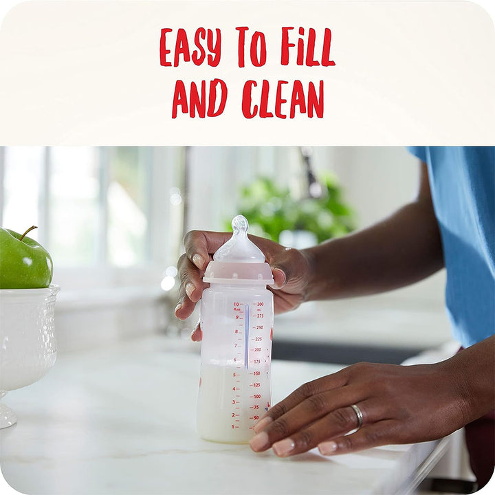 Nuk Disney First Choice Plus Mickey Mouse 300ml Baby Bottle With Temperature Control, Pack of 1's - Easy Pharmacy LLC