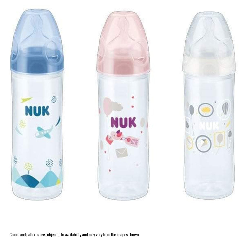Nuk New Classic 250ml Baby Feeding Bottle, Assorted Pack of 1's - Easy Pharmacy LLC
