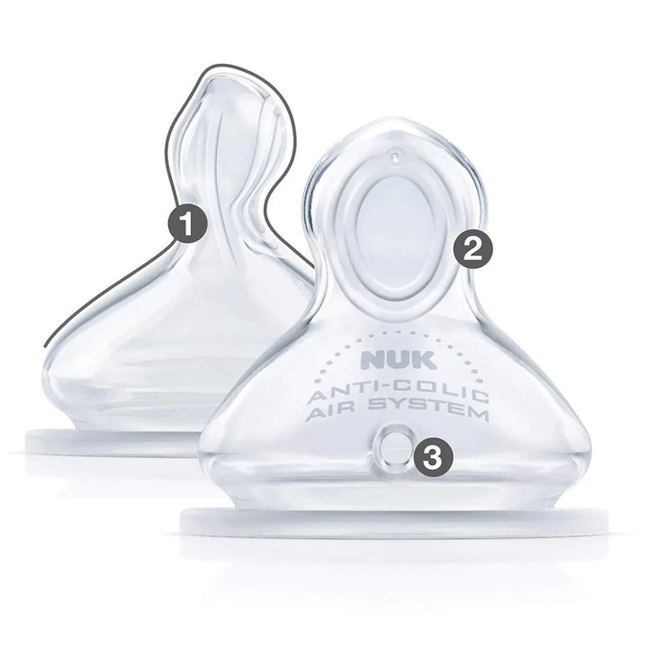 Nuk New Classic 250ml Baby Feeding Bottle, Assorted Pack of 1's - Easy Pharmacy LLC