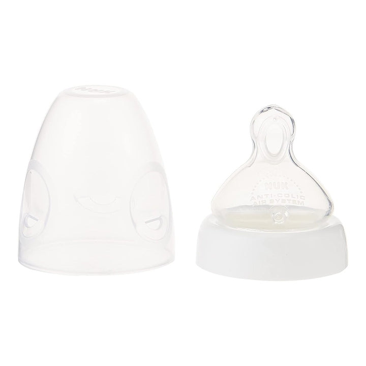 Nuk First Choice+ New Classic 240ml Baby Feeding Glass Bottle With Teat, Assorted Pack of 1's - Easy Pharmacy LLC