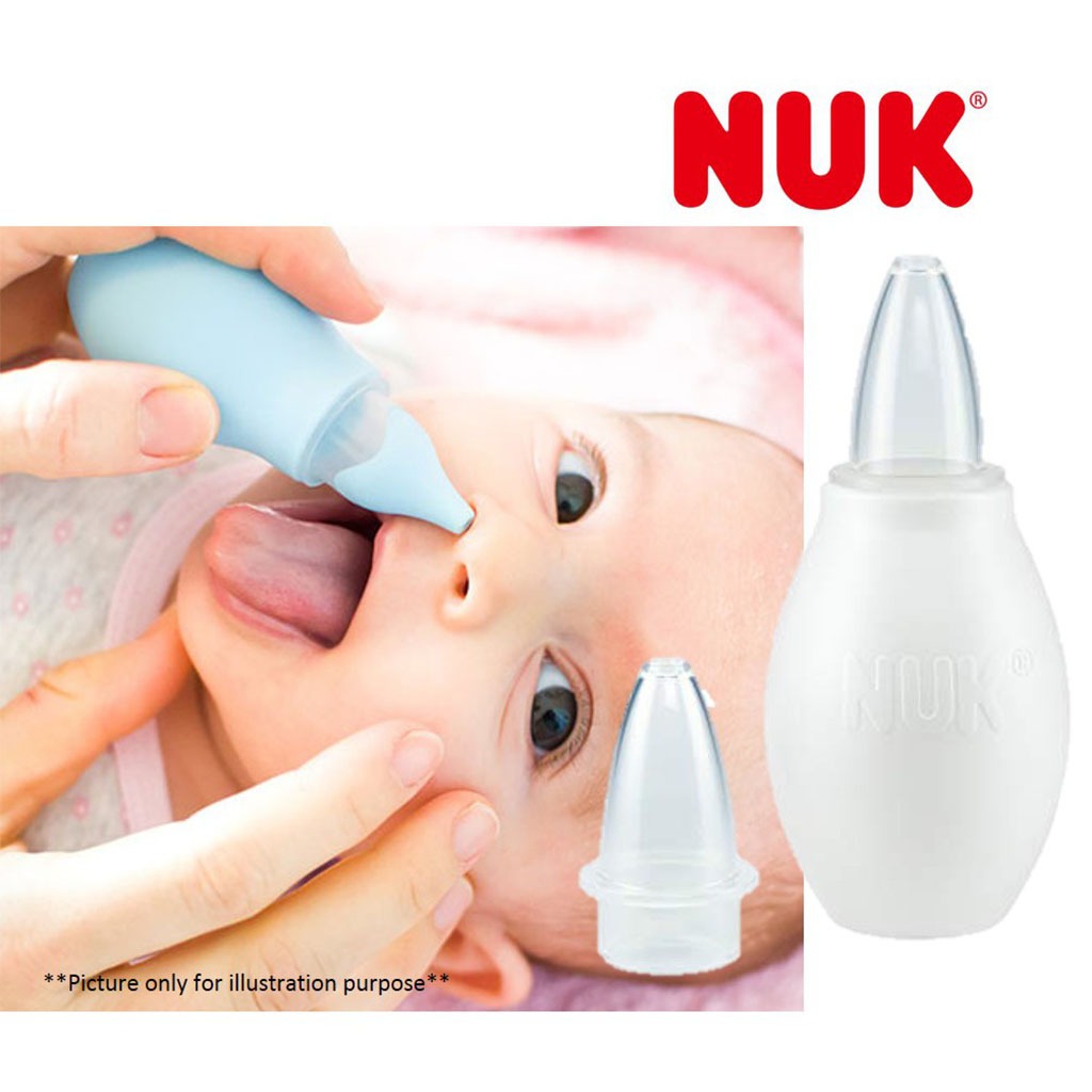 Nuk Nasal Decongester With Replacement Nozzle For Baby - Easy Pharmacy LLC