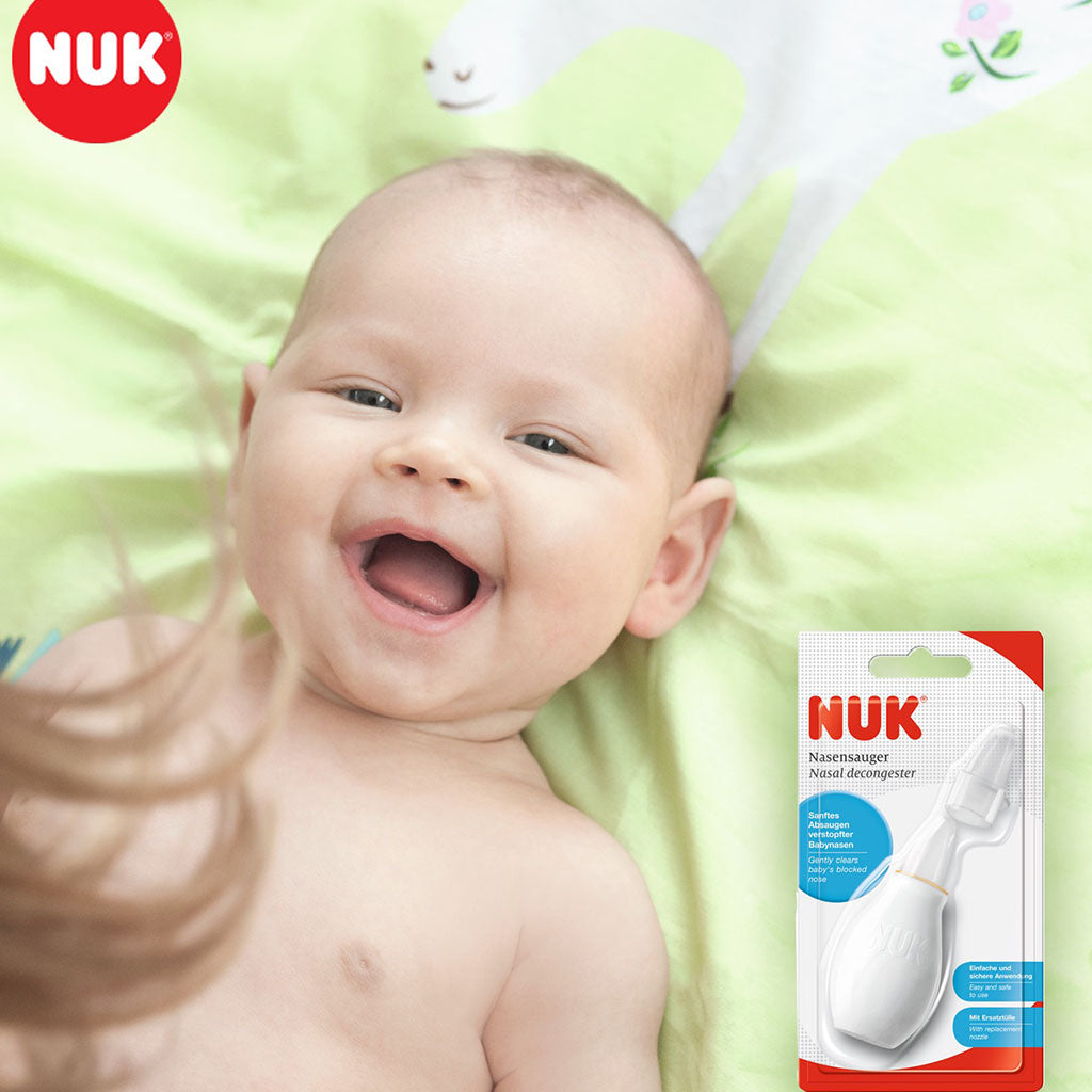 Nuk Nasal Decongester With Replacement Nozzle For Baby - Easy Pharmacy LLC