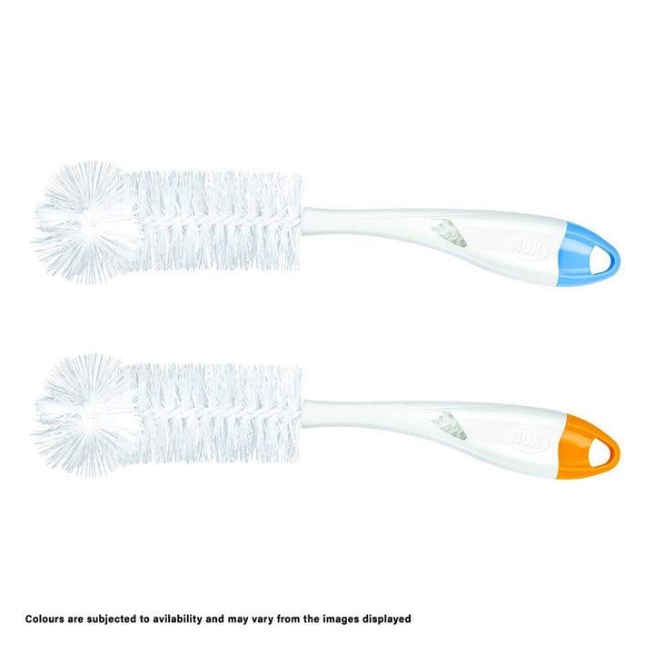 Nuk 2-In-1 Baby Bottle Brush With Teat Brush, Assorted Pack of 1's - Easy Pharmacy LLC