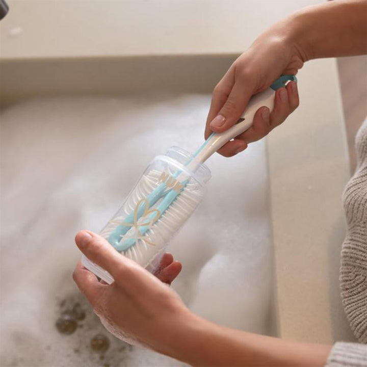 Nuk 2-In-1 Baby Bottle Brush With Teat Brush, Assorted Pack of 1's - Easy Pharmacy LLC