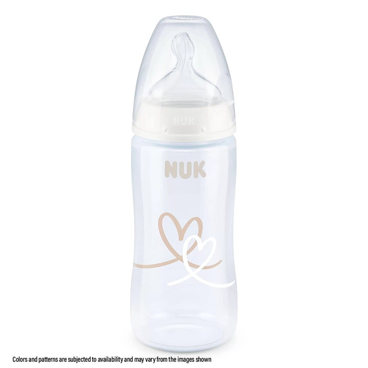 Nuk First Choice+ 300ml Anti-Colic PP Baby Feeding Bottle With Temperature Control, Assorted Pack of 1's - Easy Pharmacy LLC