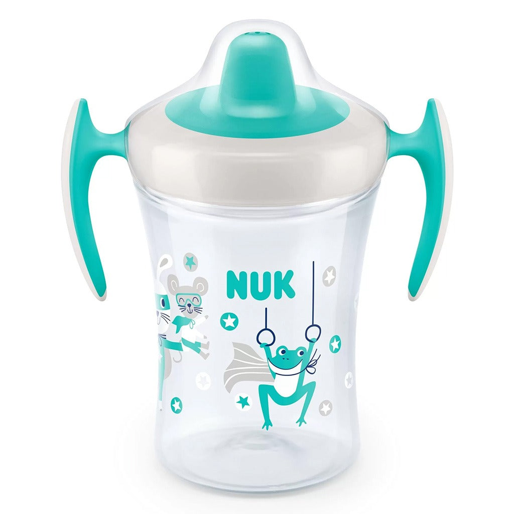 Nuk 230ml Trainer Cup With Soft Spout & Ergonomic Handle For 6 months+ Baby, Assorted Pack of 1's - Easy Pharmacy LLC