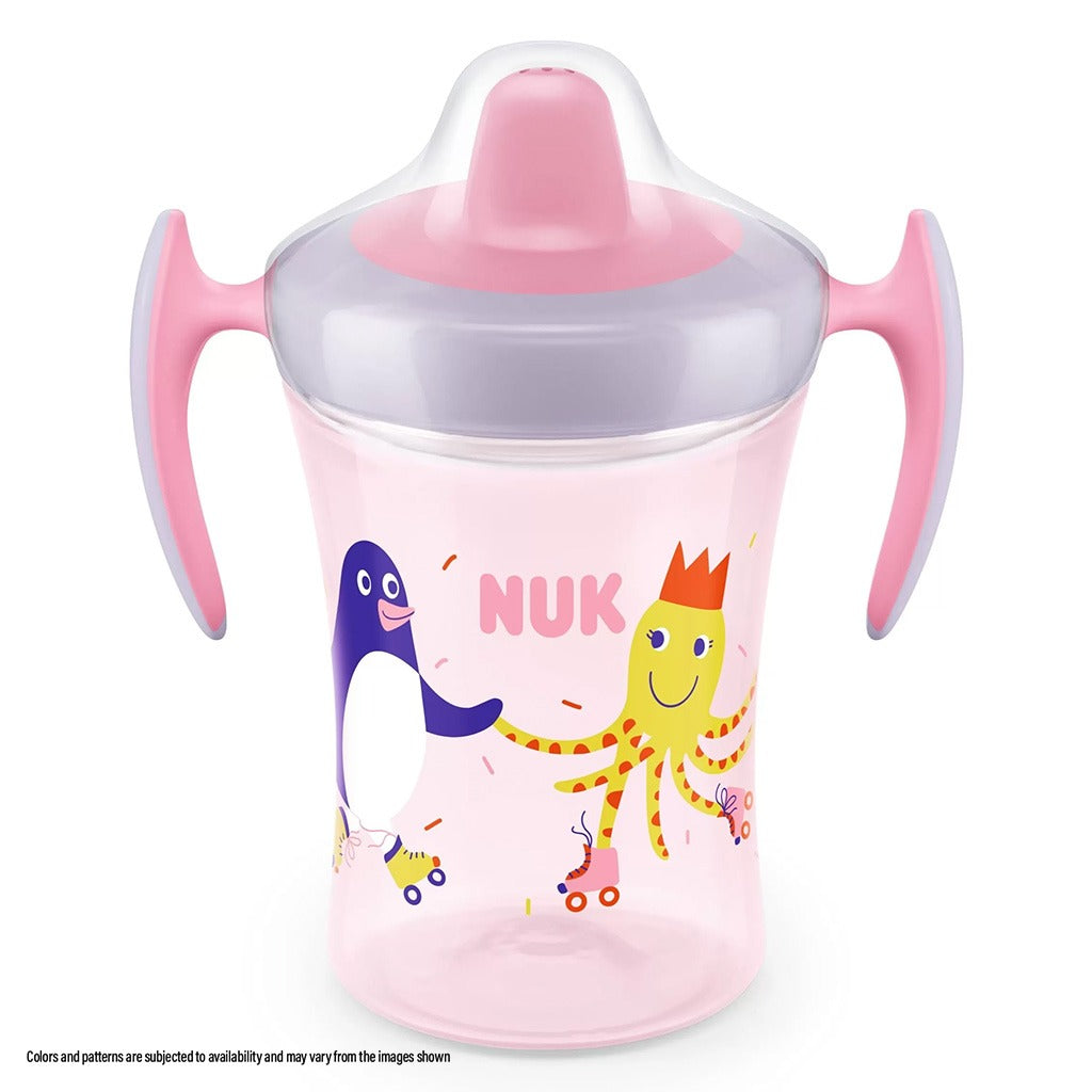 Nuk 230ml Trainer Cup With Soft Spout & Ergonomic Handle For 6 months+ Baby, Assorted Pack of 1's - Easy Pharmacy LLC