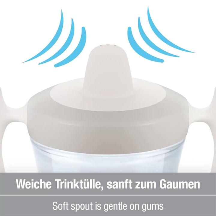Nuk 230ml Trainer Cup With Soft Spout & Ergonomic Handle For 6 months+ Baby, Assorted Pack of 1's - Easy Pharmacy LLC