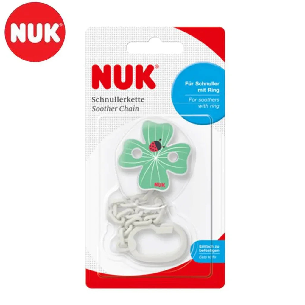 Nuk Soother Chain With Clip For Baby, Assorted Pack of 1's - Easy Pharmacy LLC