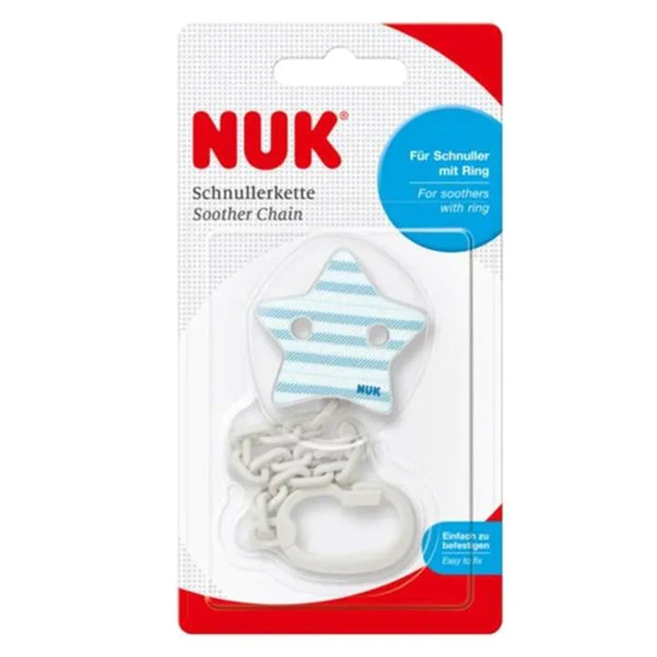 Nuk Soother Chain With Clip For Baby, Assorted Pack of 1's - Easy Pharmacy LLC