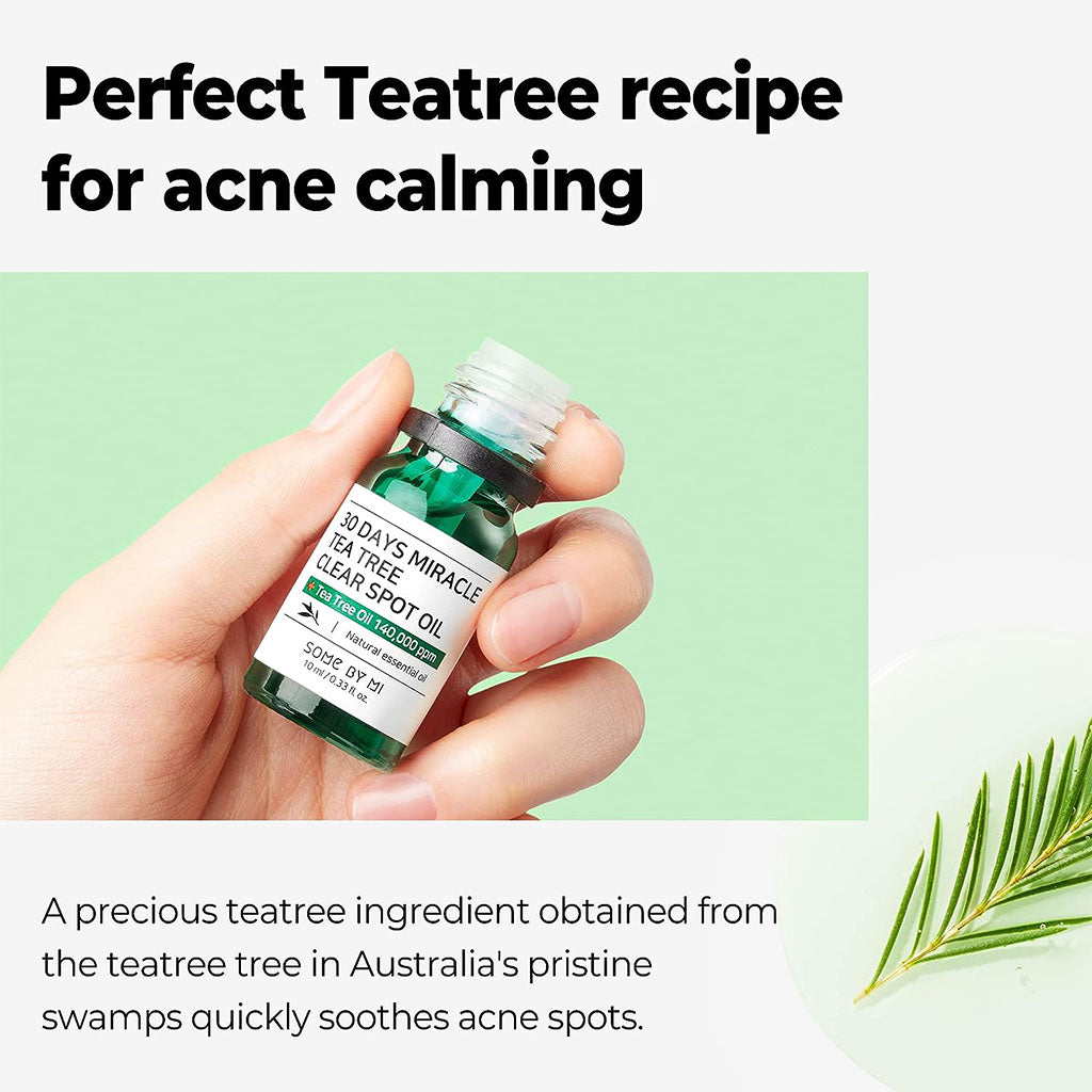 Some By Mi 30 Days Miracle Tea Tree Clear Spot Facial Oil 10ml - Easy Pharmacy LLC