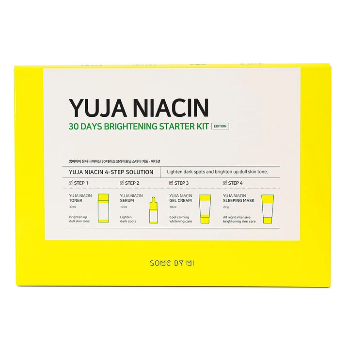 Some By Mi Yuja Niacin 30 Days Brightening Starter Kit, Pack of 4 Pieces - Easy Pharmacy LLC