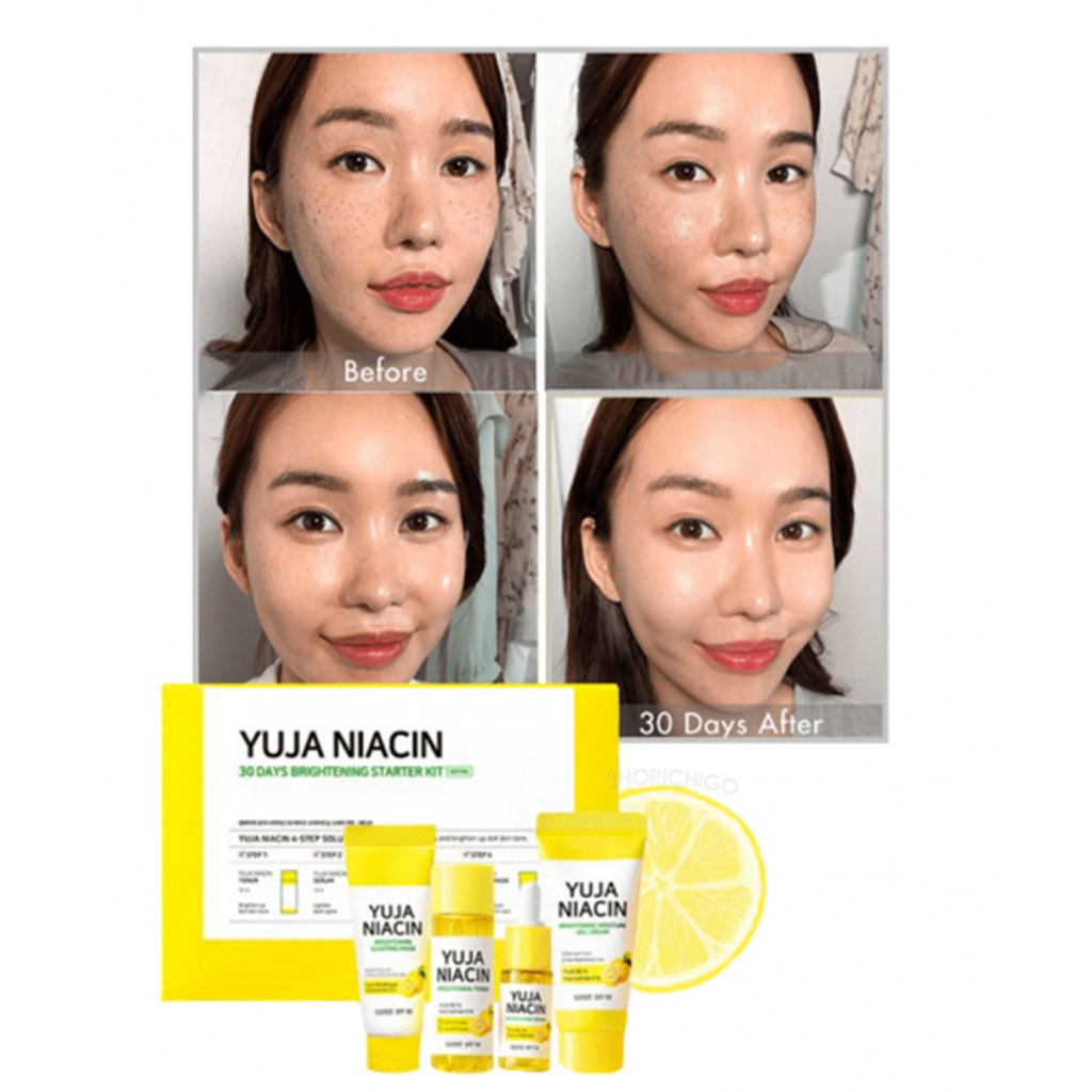 Some By Mi Yuja Niacin 30 Days Brightening Starter Kit, Pack of 4 Pieces - Easy Pharmacy LLC