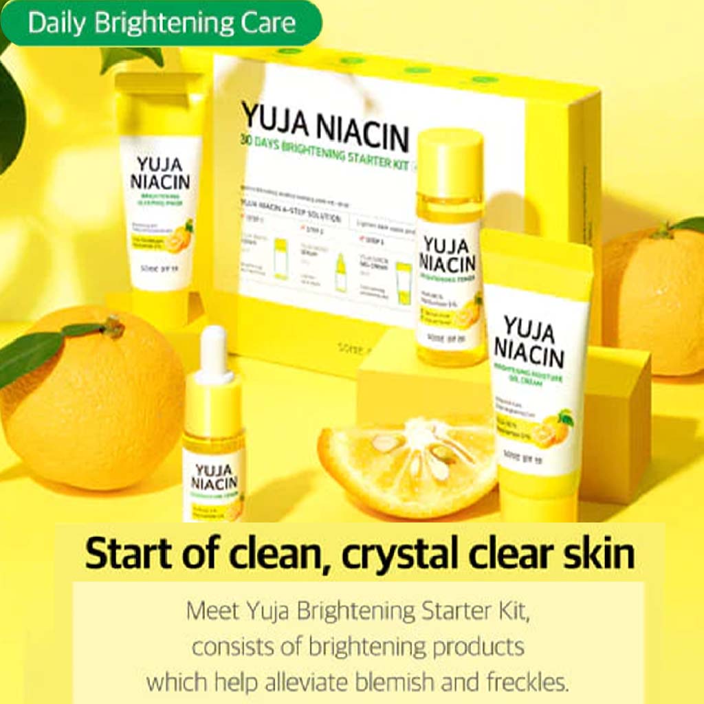 Some By Mi Yuja Niacin 30 Days Brightening Starter Kit, Pack of 4 Pieces - Easy Pharmacy LLC