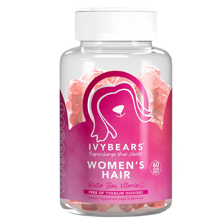 Ivybears Women's Hair Gummies With Biotin, Zinc & Vitamin C, Pack of 60's - Easy Pharmacy LLC