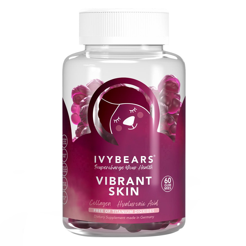 Ivybears Vibrant Skin Gummies With Collagen & Hyaluronic Acid, Pack of 60's - Easy Pharmacy LLC