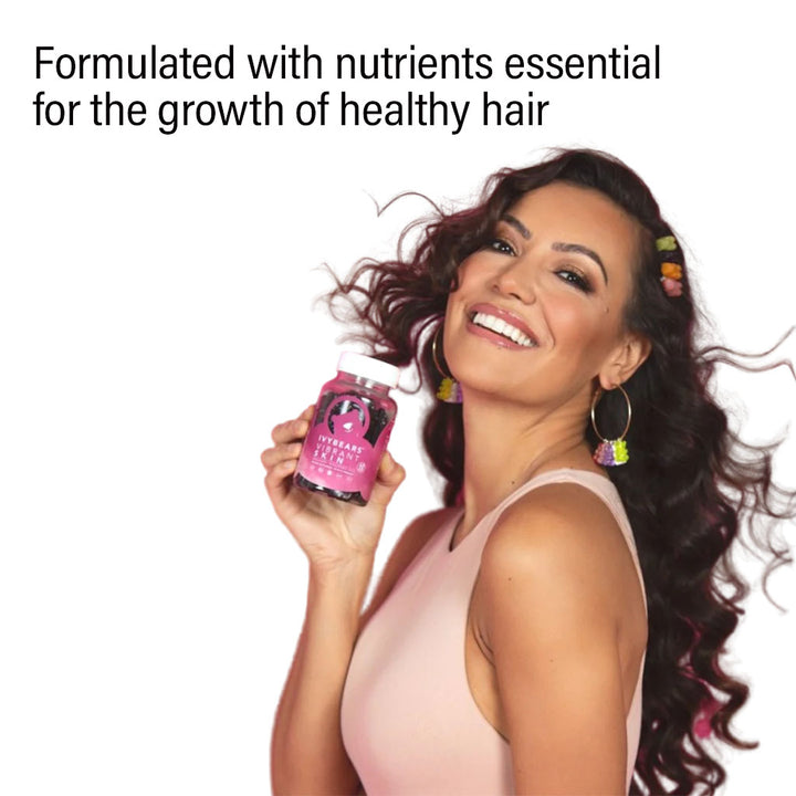 Ivybears Vibrant Skin Gummies With Collagen & Hyaluronic Acid, Pack of 60's - Easy Pharmacy LLC