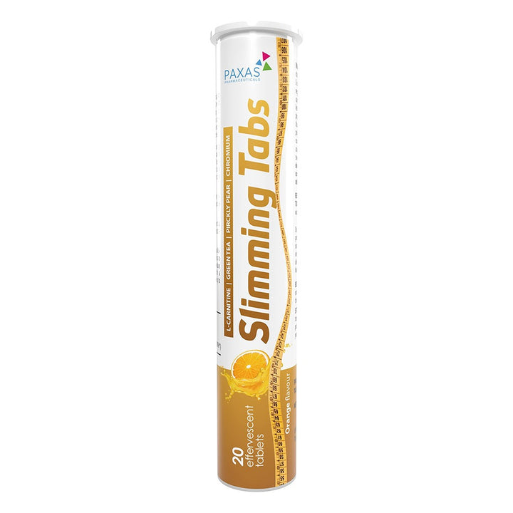 Paxas Slimming Effervescent Tablets With L-carnitine & Green Tea Extract For Weight Maintenance and Weight Control, Pack of 20's - Easy Pharmacy LLC