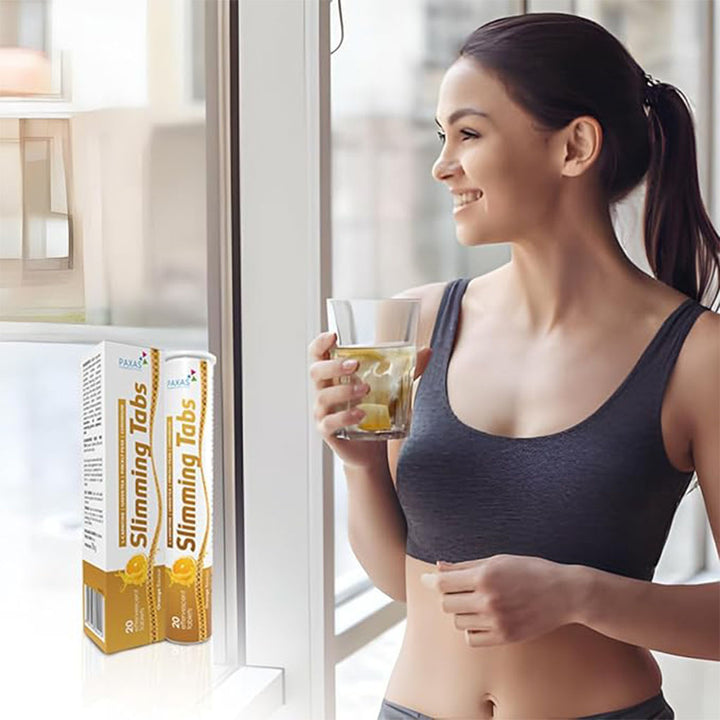 Paxas Slimming Effervescent Tablets With L-carnitine & Green Tea Extract For Weight Maintenance and Weight Control, Pack of 20's - Easy Pharmacy LLC