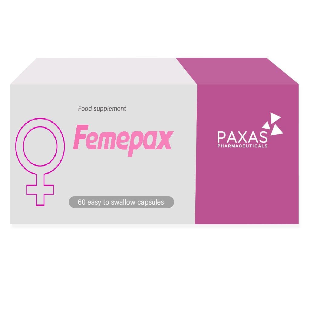 Paxas Femepax Performance Enhancer Capsules For Women, Pack of 60's - Easy Pharmacy LLC