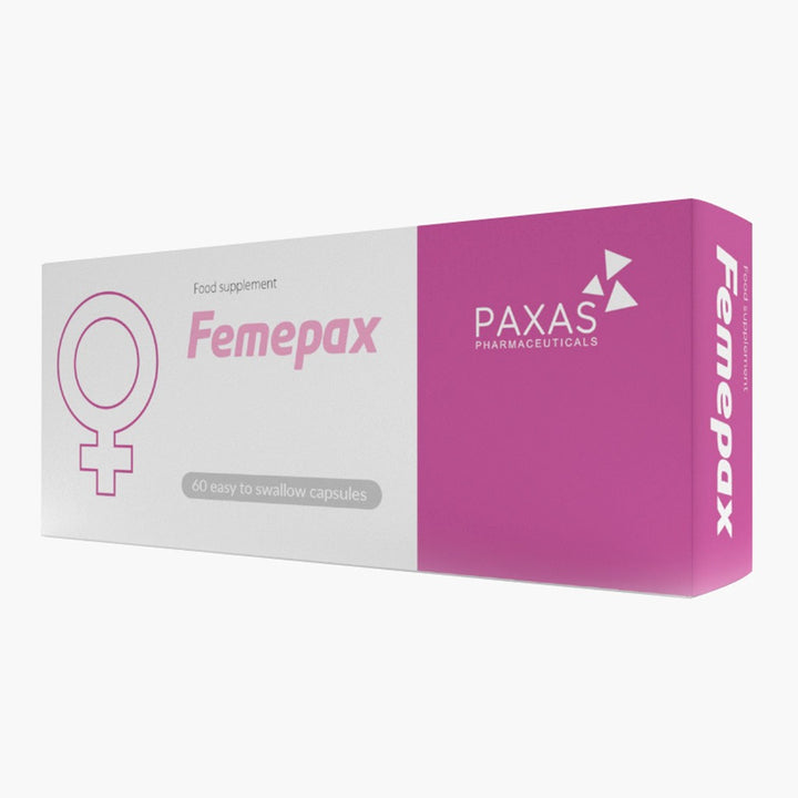 Paxas Femepax Performance Enhancer Capsules For Women, Pack of 60's - Easy Pharmacy LLC