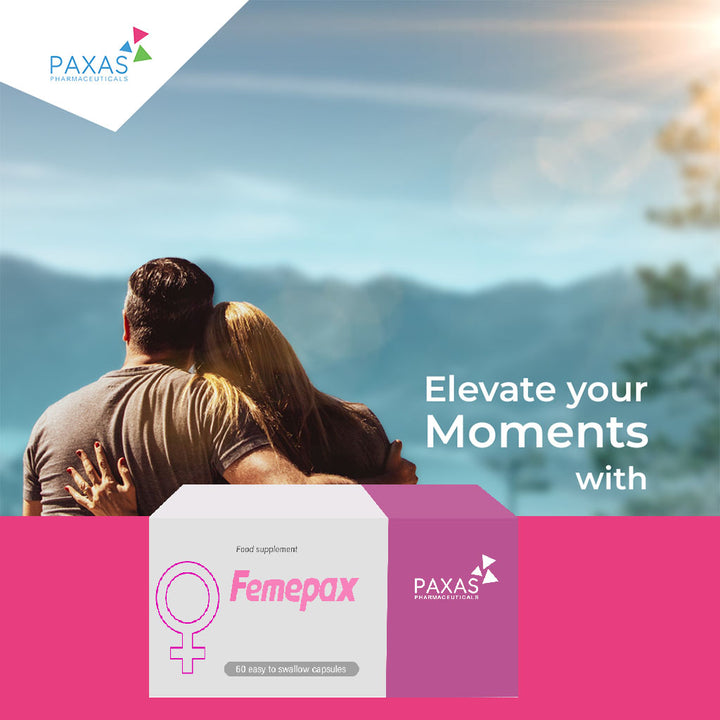 Paxas Femepax Performance Enhancer Capsules For Women, Pack of 60's - Easy Pharmacy LLC