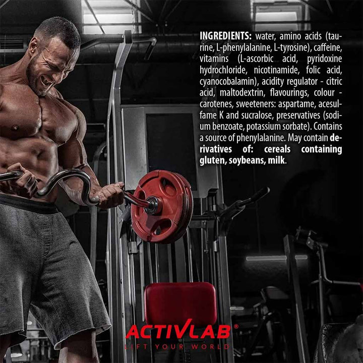Activlab Pharma Energy Shot With Caffeine, Vitamins & Aminoacids 100ml - Easy Pharmacy LLC