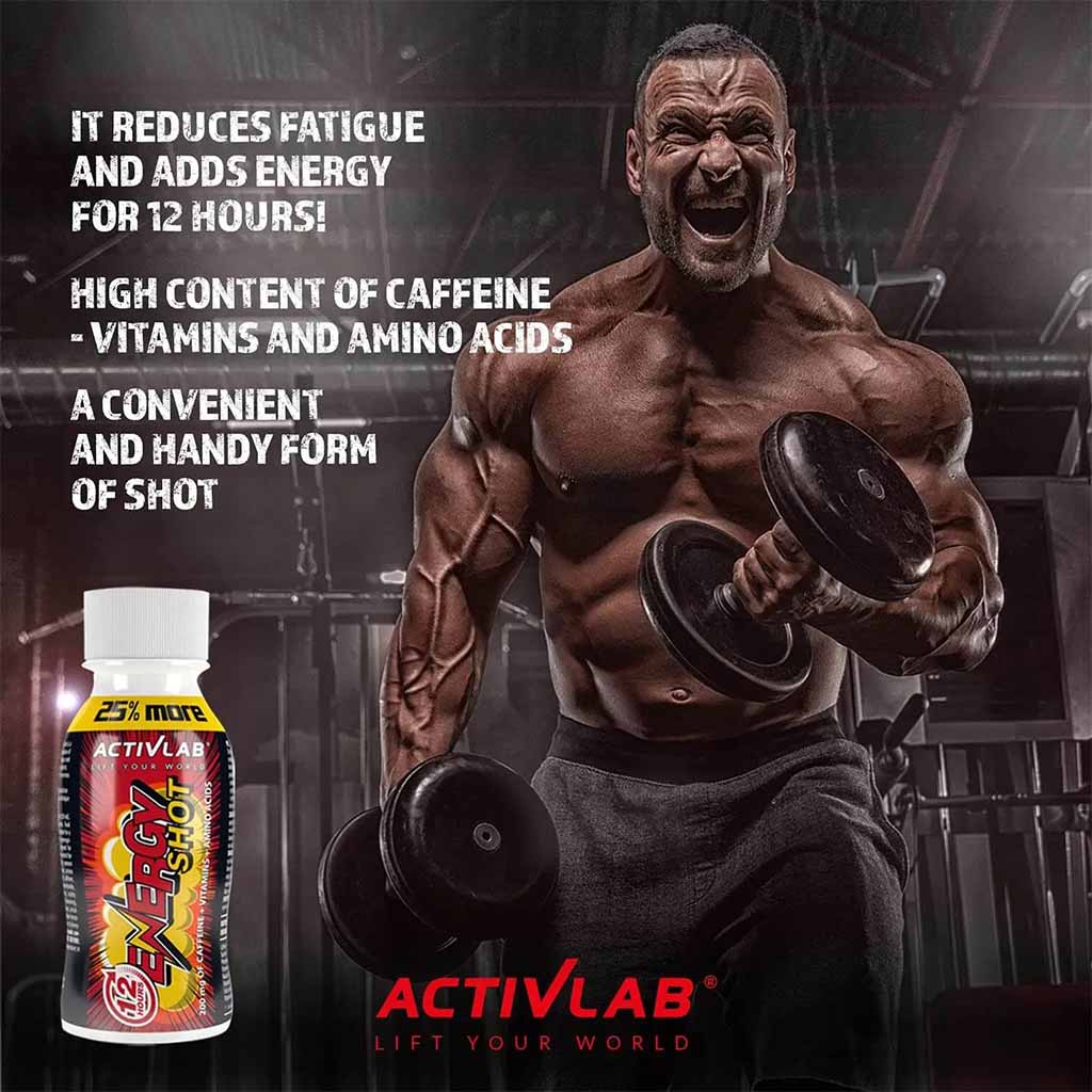 Activlab Pharma Energy Shot With Caffeine, Vitamins & Aminoacids 100ml - Easy Pharmacy LLC