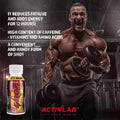Activlab Pharma Energy Shot – Caffeine, Vitamins & Amino Acids Drink for Daily Vitality, 100 ml