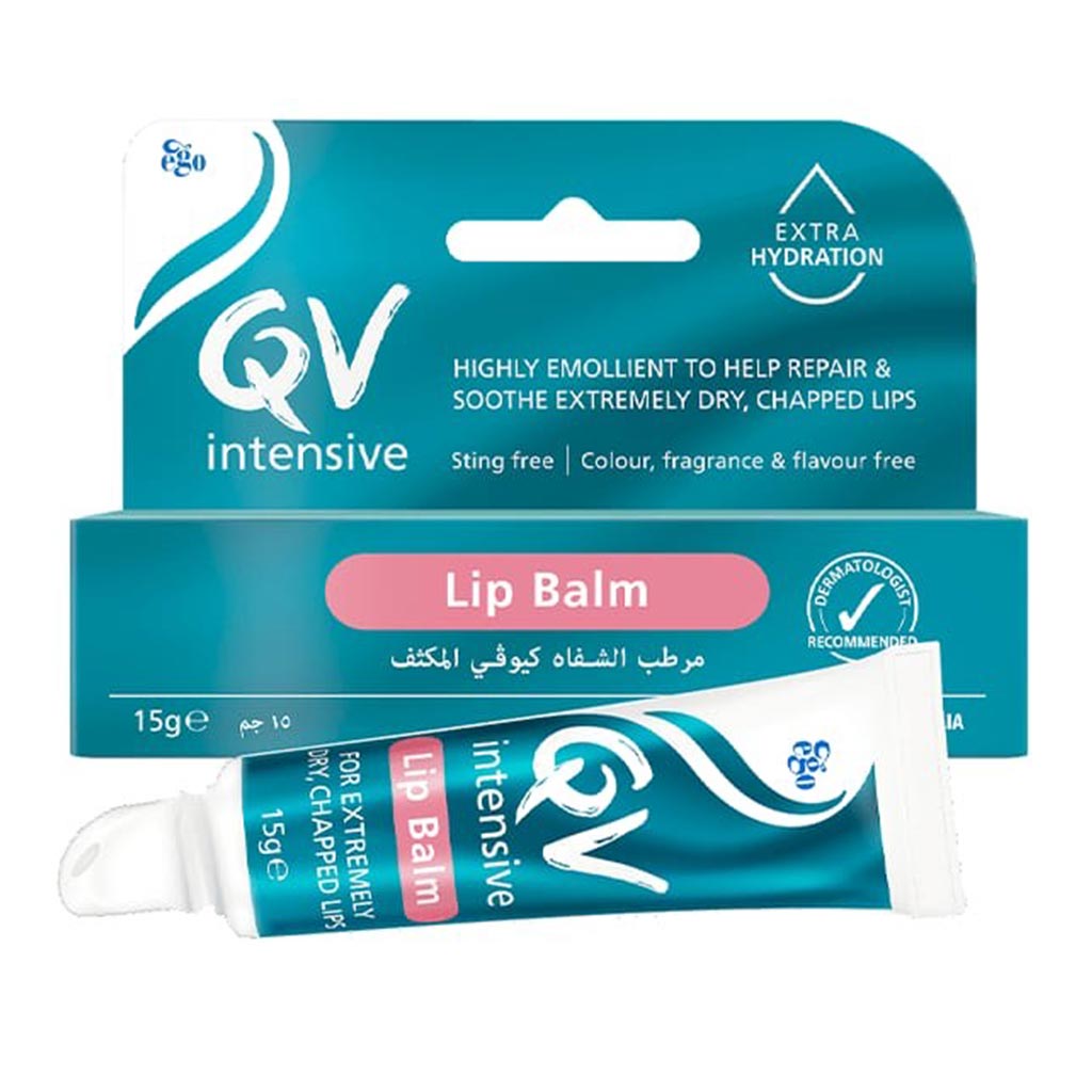 Ego QV Intensive Extra Hydration Lip Balm For Extremely Dry & Chapped Lips 15g - Easy Pharmacy LLC