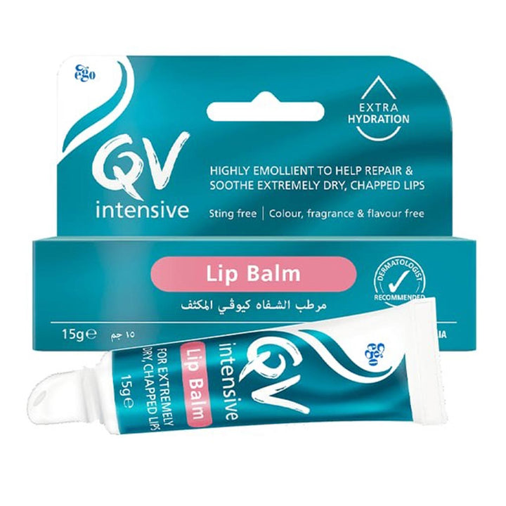 Ego QV Intensive Extra Hydration Lip Balm For Extremely Dry & Chapped Lips 15g - Easy Pharmacy LLC
