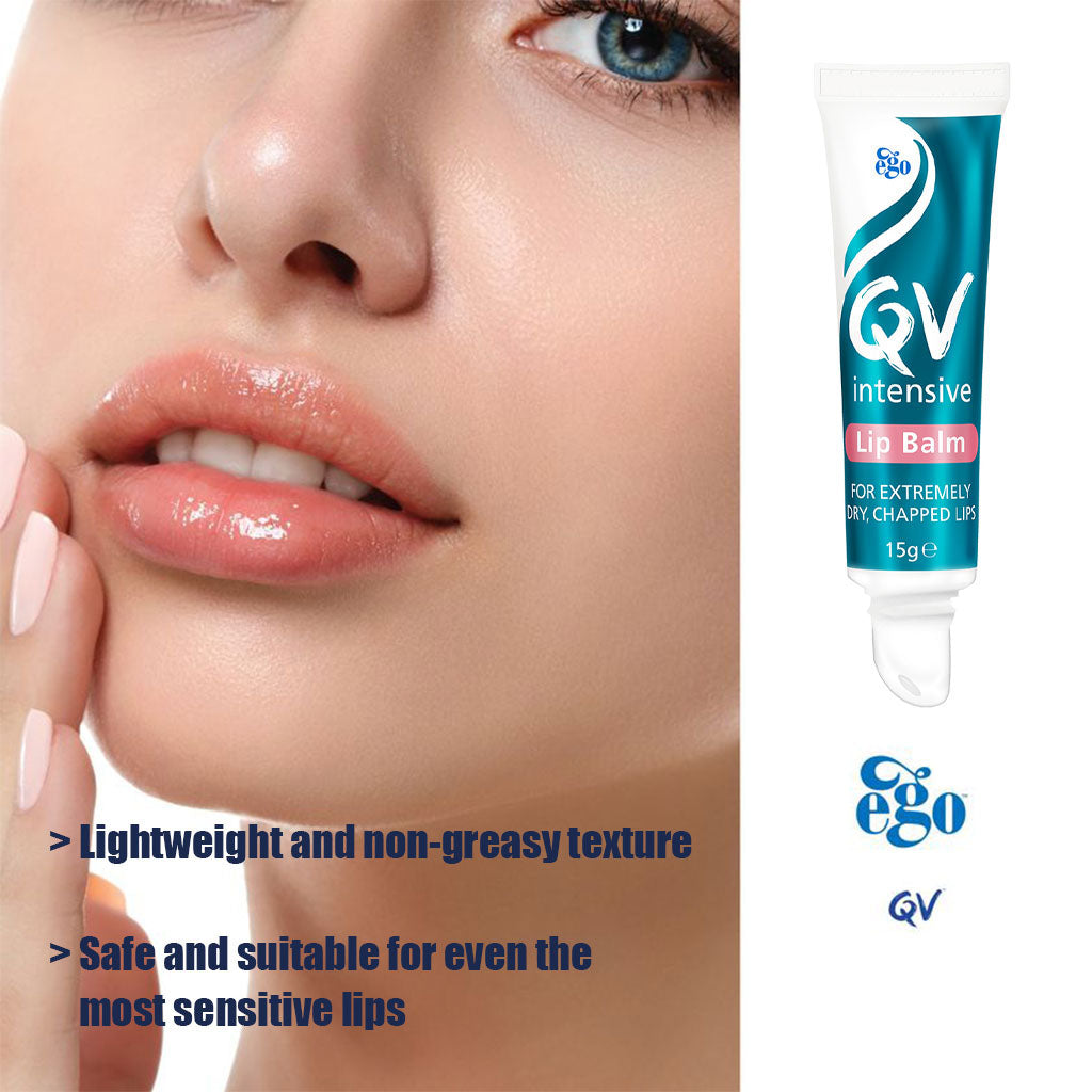 Ego QV Intensive Extra Hydration Lip Balm For Extremely Dry & Chapped Lips 15g - Easy Pharmacy LLC