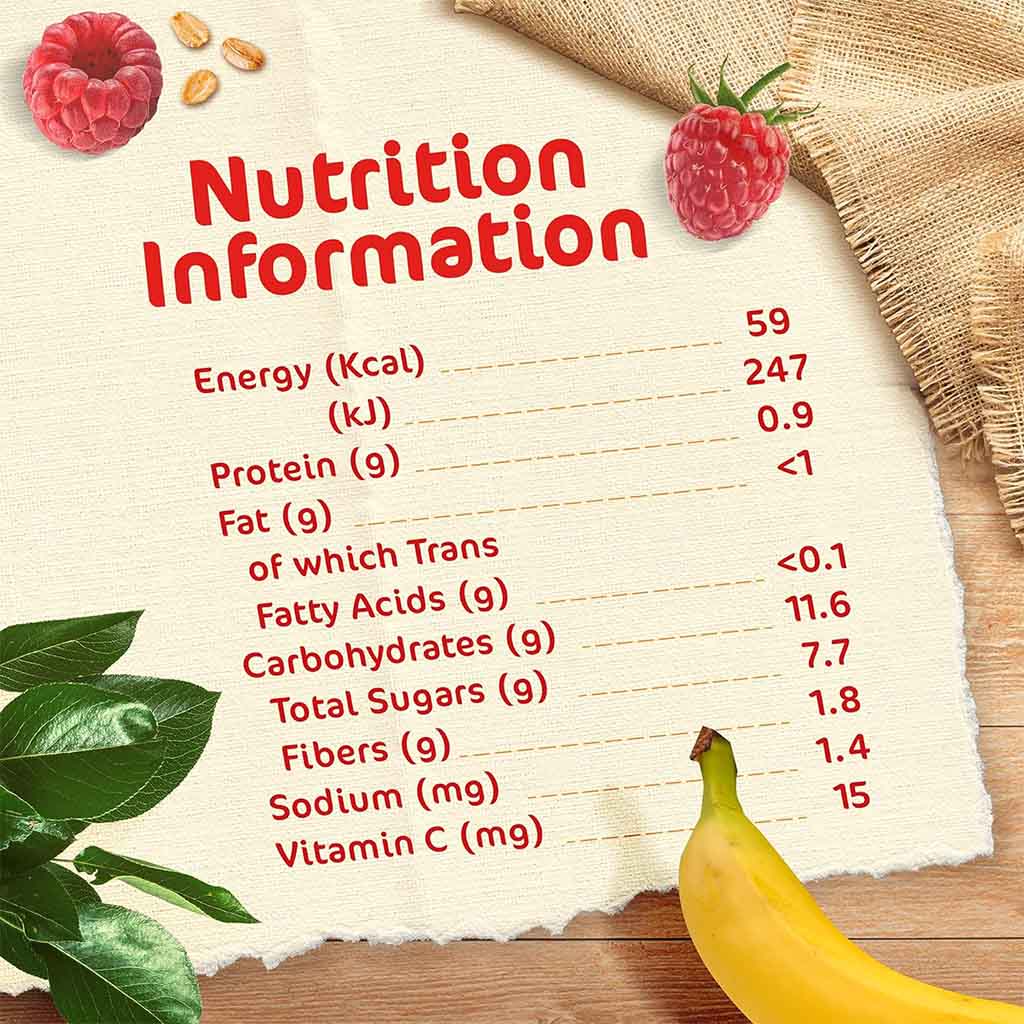 Nestle Cerelac Fruits Puree Pouch With Raspberry, Pear, Banana & Oats For Babies From 6 Months, 16 x 90g, Pack of 16's - Easy Pharmacy LLC