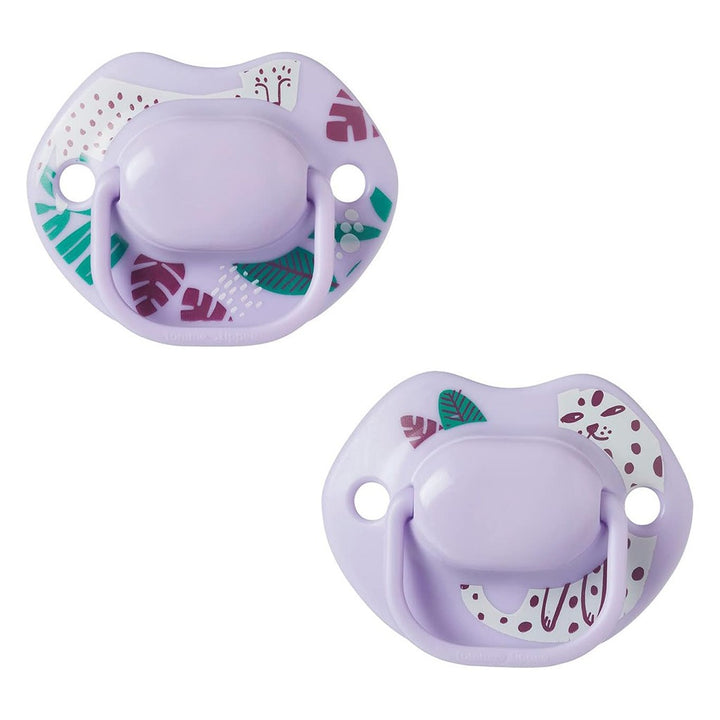 Tommee Tippee Moda Soother In Purple Color For 6-18 Months Infant, Pack of 2's - Easy Pharmacy LLC