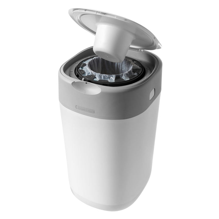 Tommee Tippee Twist & Click Sangenic Universal Advanced Nappy Disposal Bin With 12 Refill Cassette Complete Starter Set For Nappy Disposal - White - Easy Pharmacy LLC