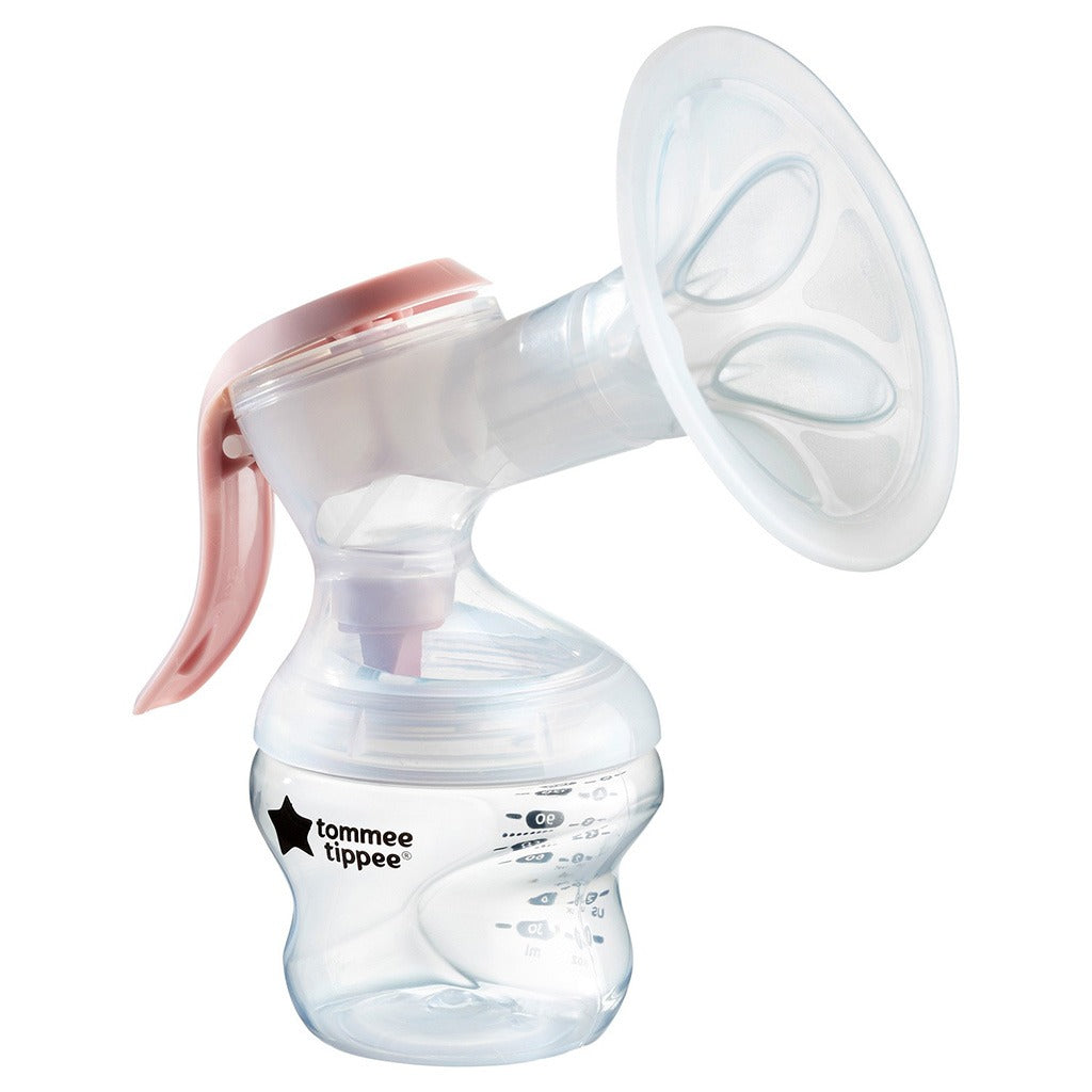 Tommee Tippee Made For Me Single Manual Breast Pump-Pink Color - Easy Pharmacy LLC