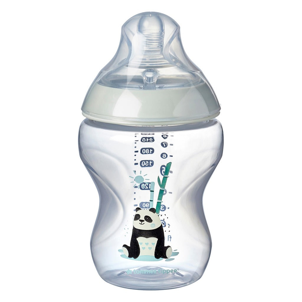 Tommee Tippee Closer To Nature Slow Flow Baby Feeding Bottle 260ml For 0+ Months, Pack of 6's - Easy Pharmacy LLC