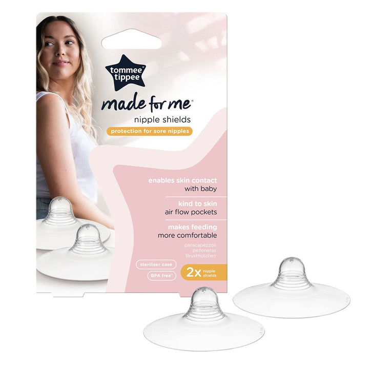 Tommee Tippee Made For Me Nipple Shields For Sore Nipples, Pack of 2’s - Easy Pharmacy LLC