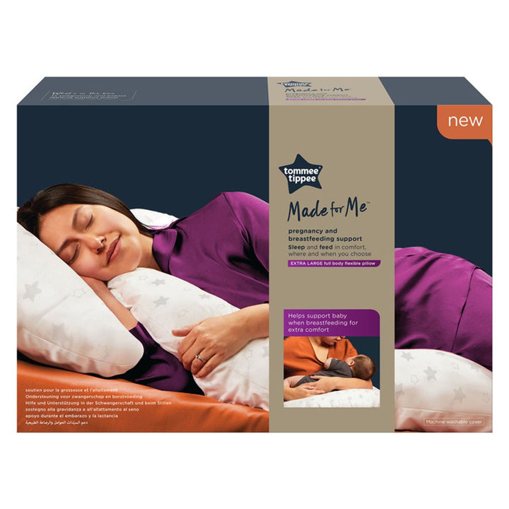 Tommee Tippee Made For Me Pregnancy & Breastfeeding Support Pillow - White, Extra Large - Easy Pharmacy LLC