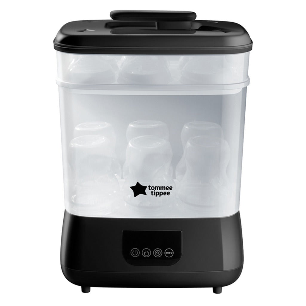 Tommee Tippee Super Steam N Dry Advanced Electric Steriliser And Dryer - Black - Easy Pharmacy LLC